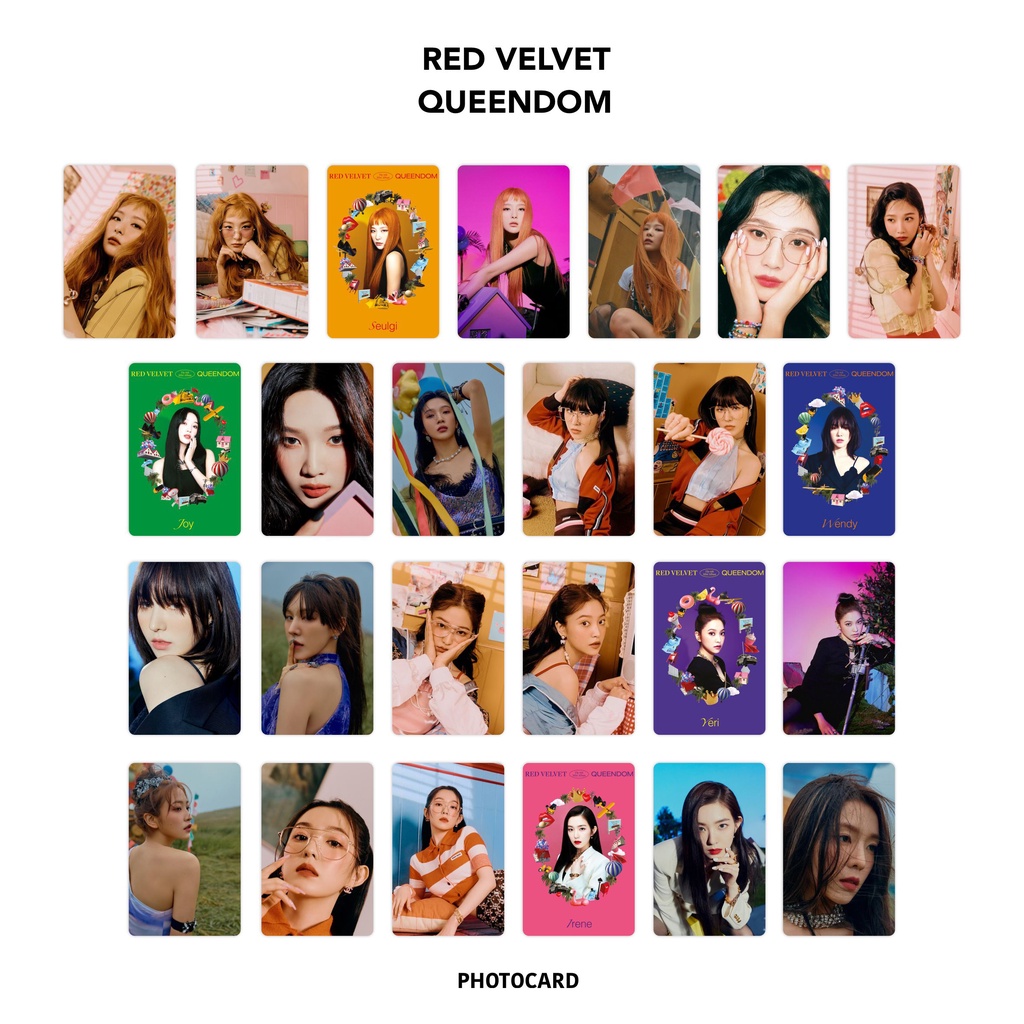 Photocard Red Velvet Queendom