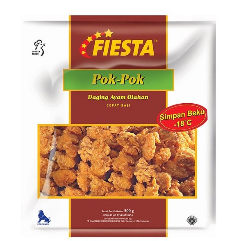 

Fiesta Pok-Pok 500GR Chicken Pok Pok Fiesta Frozen Food