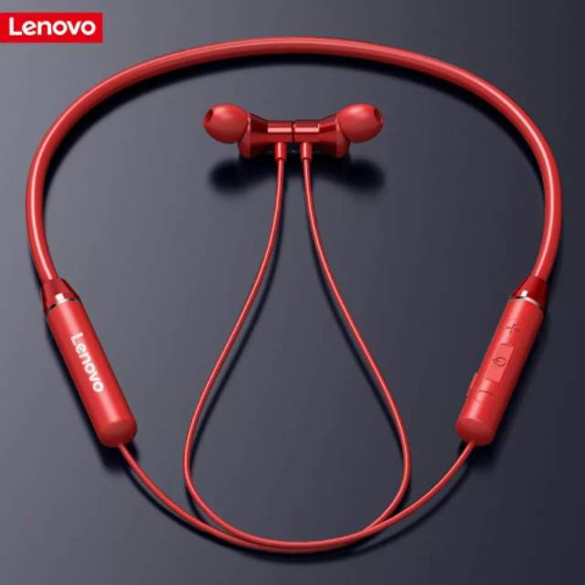 Headaet Lenovo HE05 Wireless Headphone Waterproof Sport Bluetooth Earbuds Original