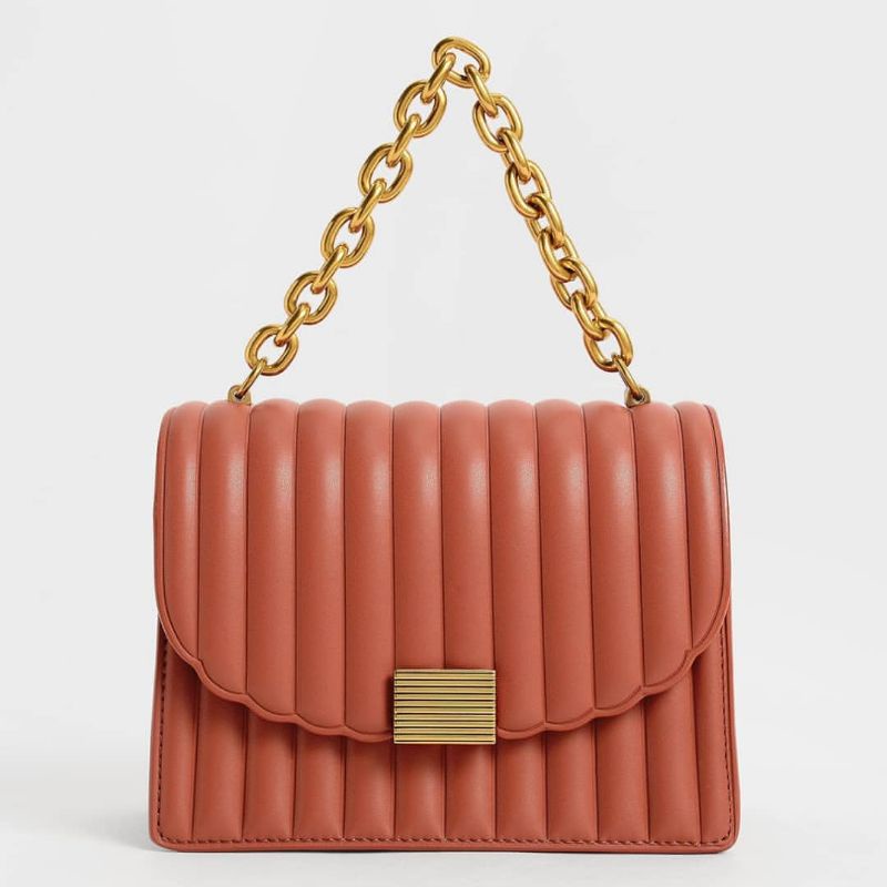 2.2 SALE | CK Brielle Panelled Chain Handle Bag