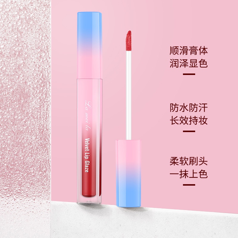 [ORIGINAL] Lipstick Cair/Lip tint Lameila Lip Glaze Lasting Moisturizing Liquid Lipstick Waterproof Moisturizing LM 1011/Lipcream/Liptint/lipgloss/lip cream/Lameila/Liptint korea