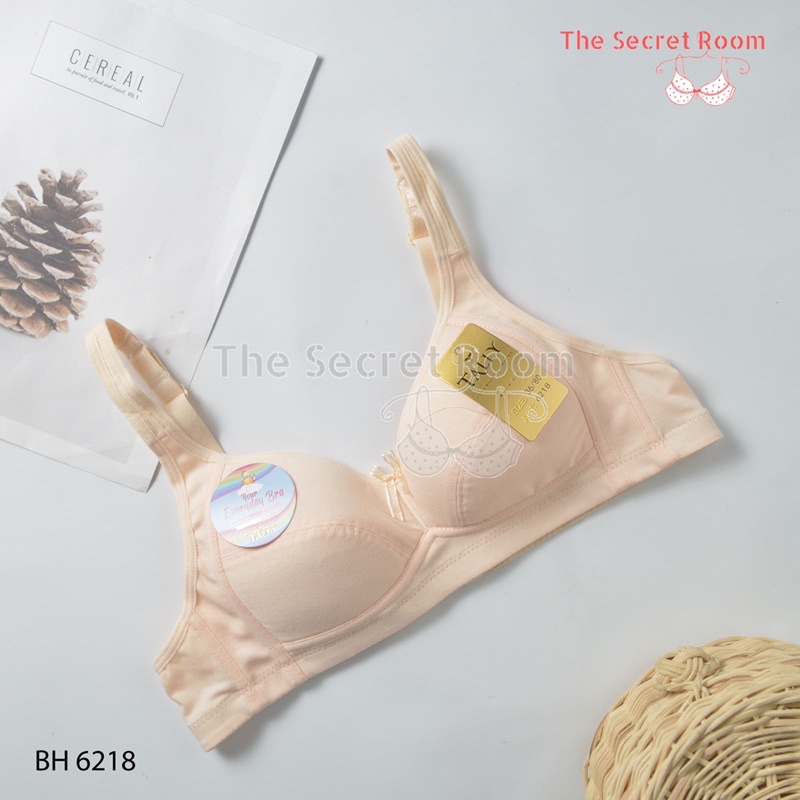 TALLY BRA BH HARIAN 6218 | CUP A | TANPA KAWAT | BUSA TIPIS | SIZE 34 - 38