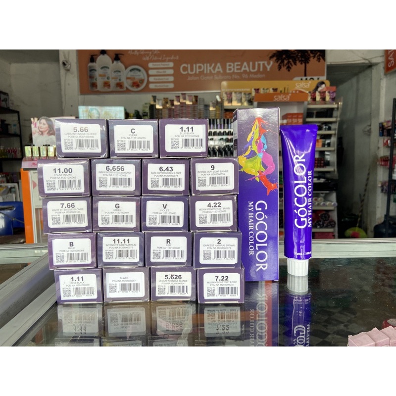 ub.ex - gocolor my hair color by go street - cat rambut gos street gocolor