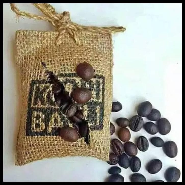 Parfum Mobil Pewangi Ruangan Parfum Kopi Bali BIJI KOJI / Spray Semprot - Hanging Car Scent Coffee