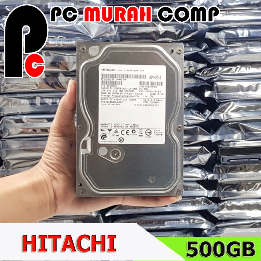 Hardisk PC 500GB SATA merk campur