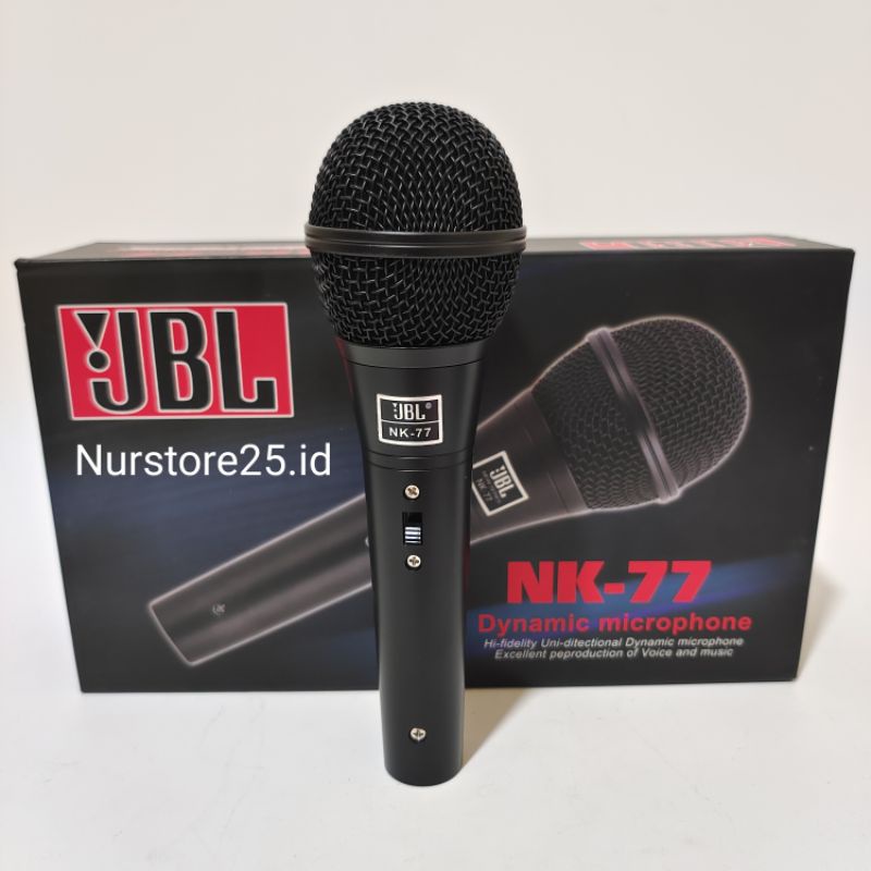 MICROPHONE KABEL KARAOKE JBL-NK77 KOPER/MIC KABEL KARAOKE JBL-NK77 KOPER ORIGINAL
