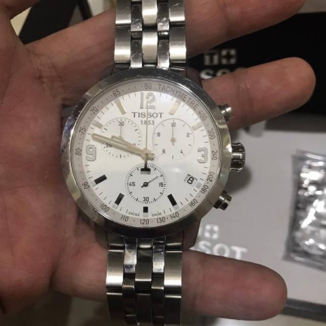 Jam tangan TISSOT PRC 200 CHRONOGRAPH T0554171101700 Original