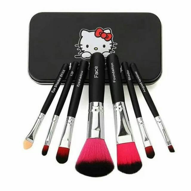 SET KUAS HELLO KITTY