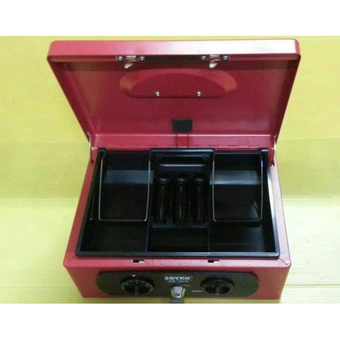 

Termurah Cash Box Joyko Cb-27A Kunci Ganda, Size 27,3 Cm X 20,4 Cm X 11,7 Cm Offic