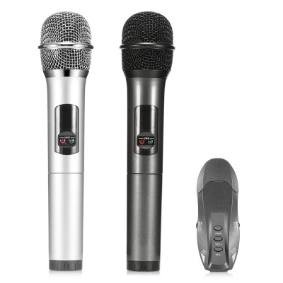 Import Terbaru K18 - U 2PCS UHF Wireless Bluetooth Microphone