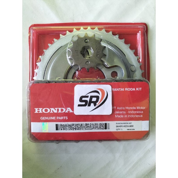 Gear set komplit (KEH) Honda original megapro lama Primus  GL pro max neotex GL pro