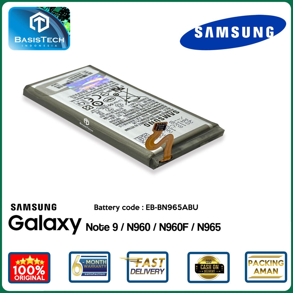 BATERAI SAMSUNG NOTE 9 - N960 - N960F - N965 - EB-BN965ABU - ORI