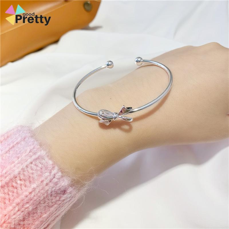 Gelang high-end sense light luxury niche design sense bow bell jewelry women - PD