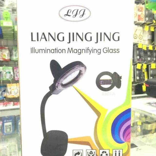 Alat Service/Lampu Service+Kaca Pembesar/Lampu Belajar/LJJ