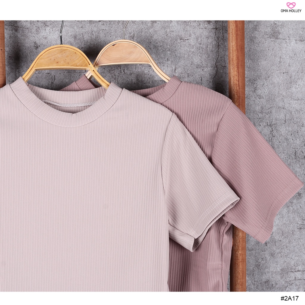 (COD) OH Fashion Violine Blouse | Atasan Blouse Wanita #2A17