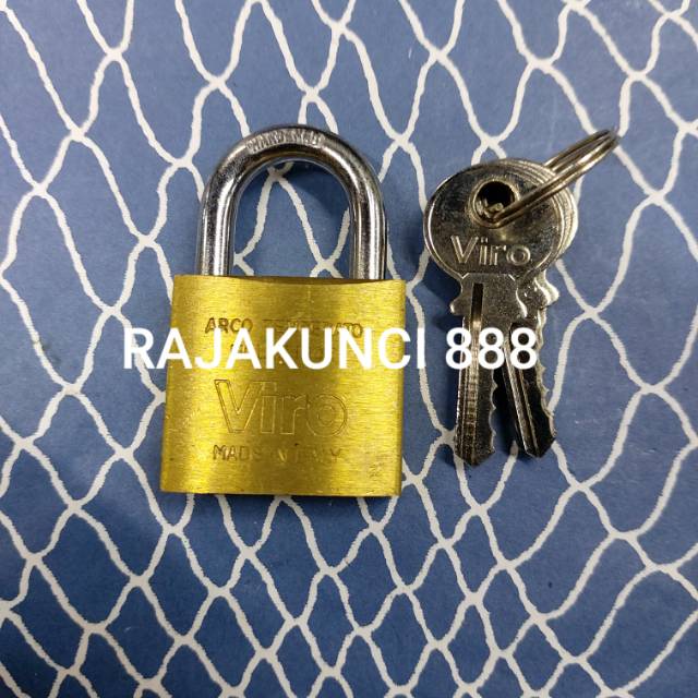 Gembok VIRO 30mm 301 / Gembok 30mm VIRO / Gembok 30mm / Gembok kecil