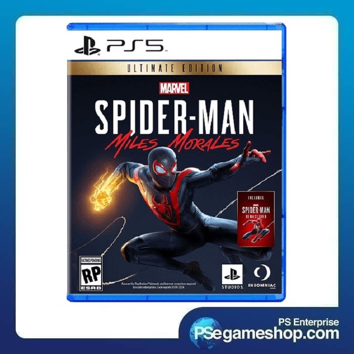 Ps5 Marvel's SpiderMan Miles Morales Ultimate Edition Reg 3