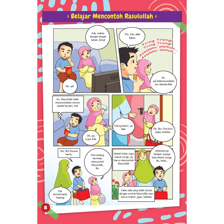 Komik Anak Muslim : Akhlak Anak Hebat (Harga Promo)