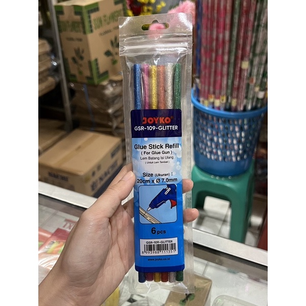 

Isi Lem Tembak / Lem Batang / Lem Bakar Joyko GSR-109 Glitter