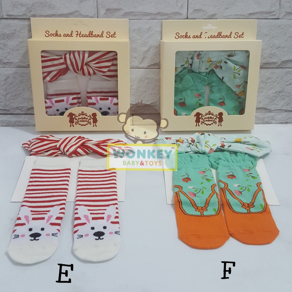 Socks and Headband Set Petite Mimi