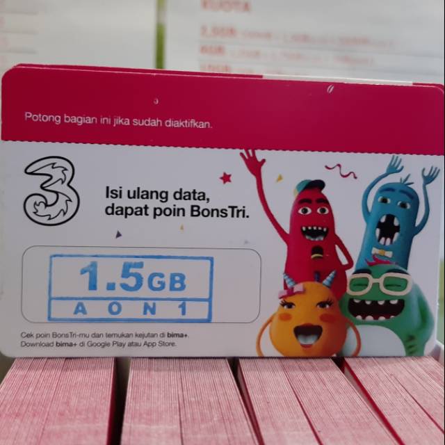 VOUCHER TRI AON 1,5GB