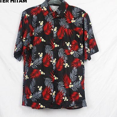 HipNop KEMEJA HAWAI kemeja pantai Pria / Baju Hawai / kemeja santai / kemeja motif pria MIX