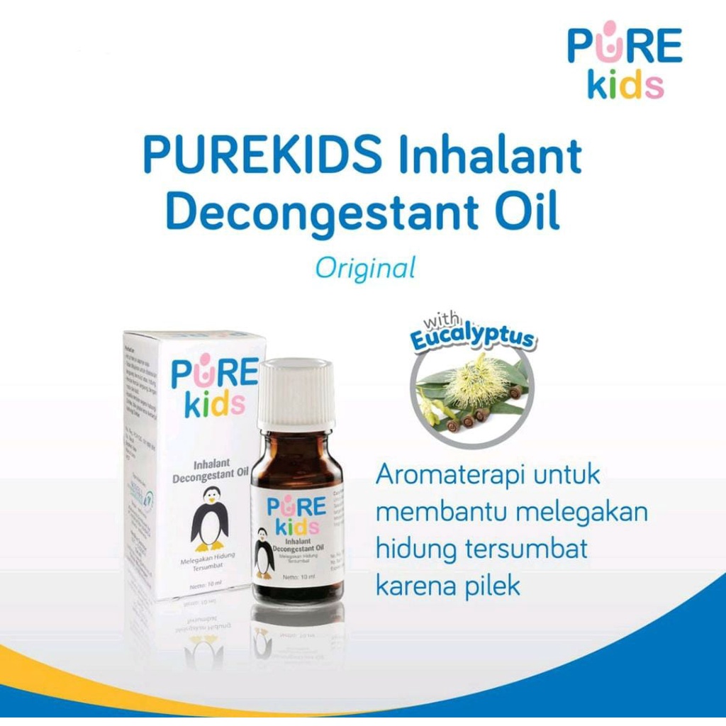 PURE KIDS INHALANT DECONGESTANT OIL