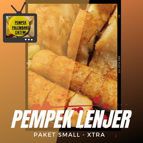 

PEMPEK PALEMBANG LENJER + CUKO PAKET SMALL - XTRA