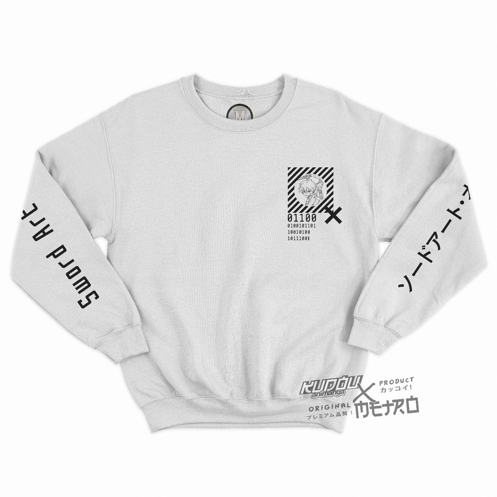 Crewneck SAO Kirito Anime Manga Sword Art Online