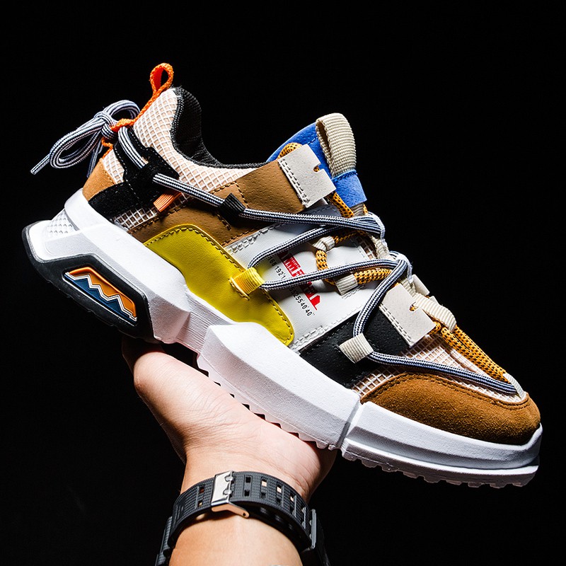 [COD] Sepatu Sneakers Fashion Pria Import -  Sepatu pria trendy casual cakep Ala korea K-POP 198