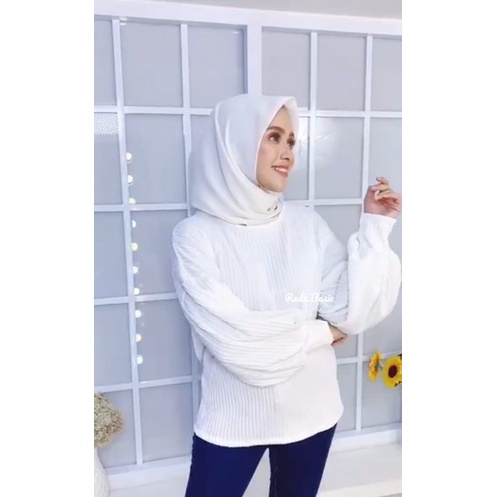 ALENA BASIC PUFF BLOUSE/ BLOUSE LENGAN BALON/ BLOUSE LENGAN PUFF