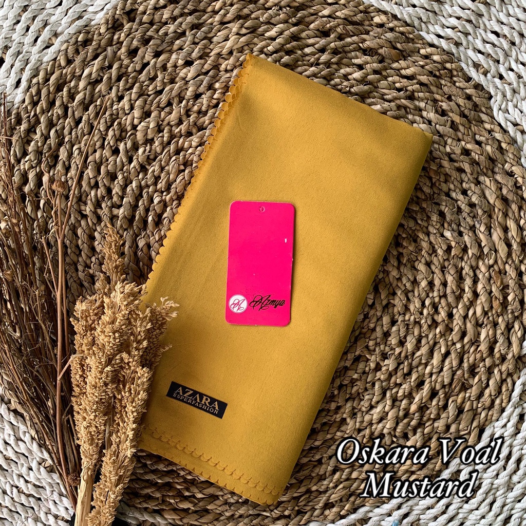 Jilbab Segi empat OSKARA by Azara part 2-MUSTARD oskaraVOAL