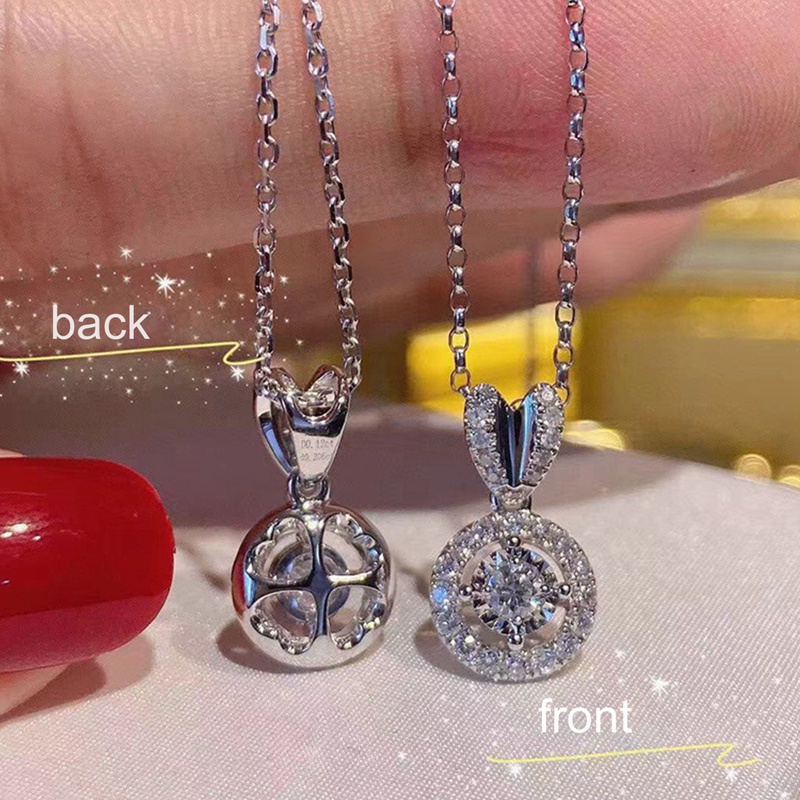 Kalung Wanita Hias Cubic Zirconia Untuk Pesta