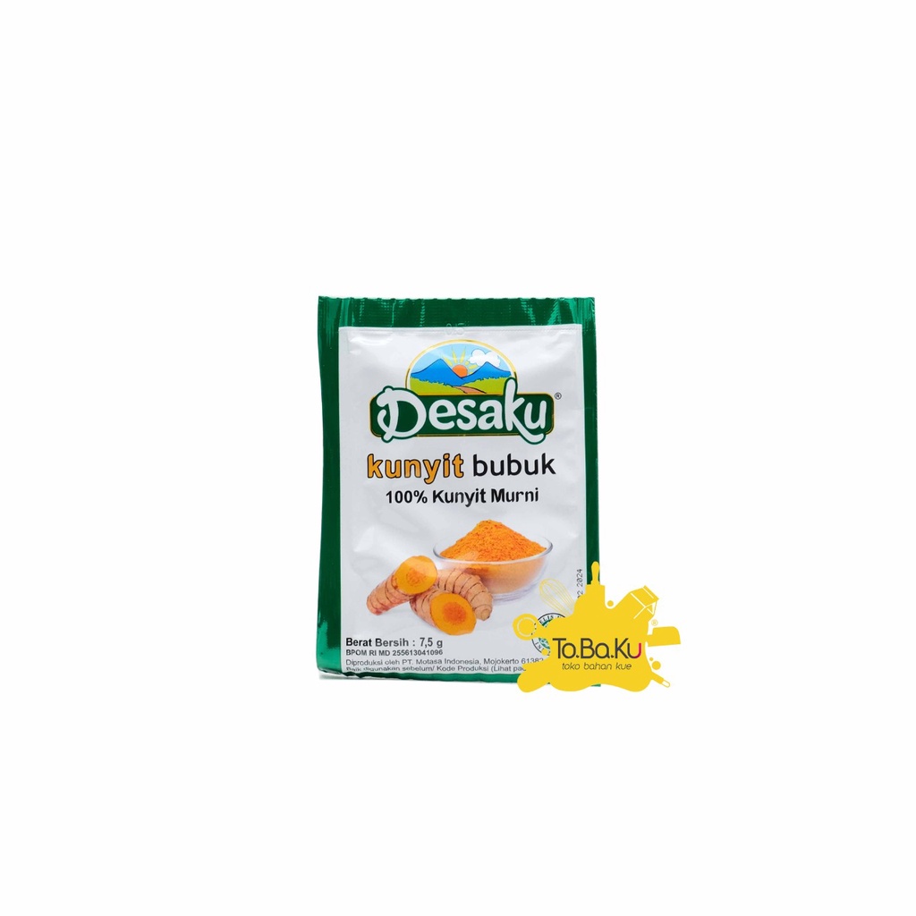 

Desaku Kunyit Bubuk Kemasan 10gr