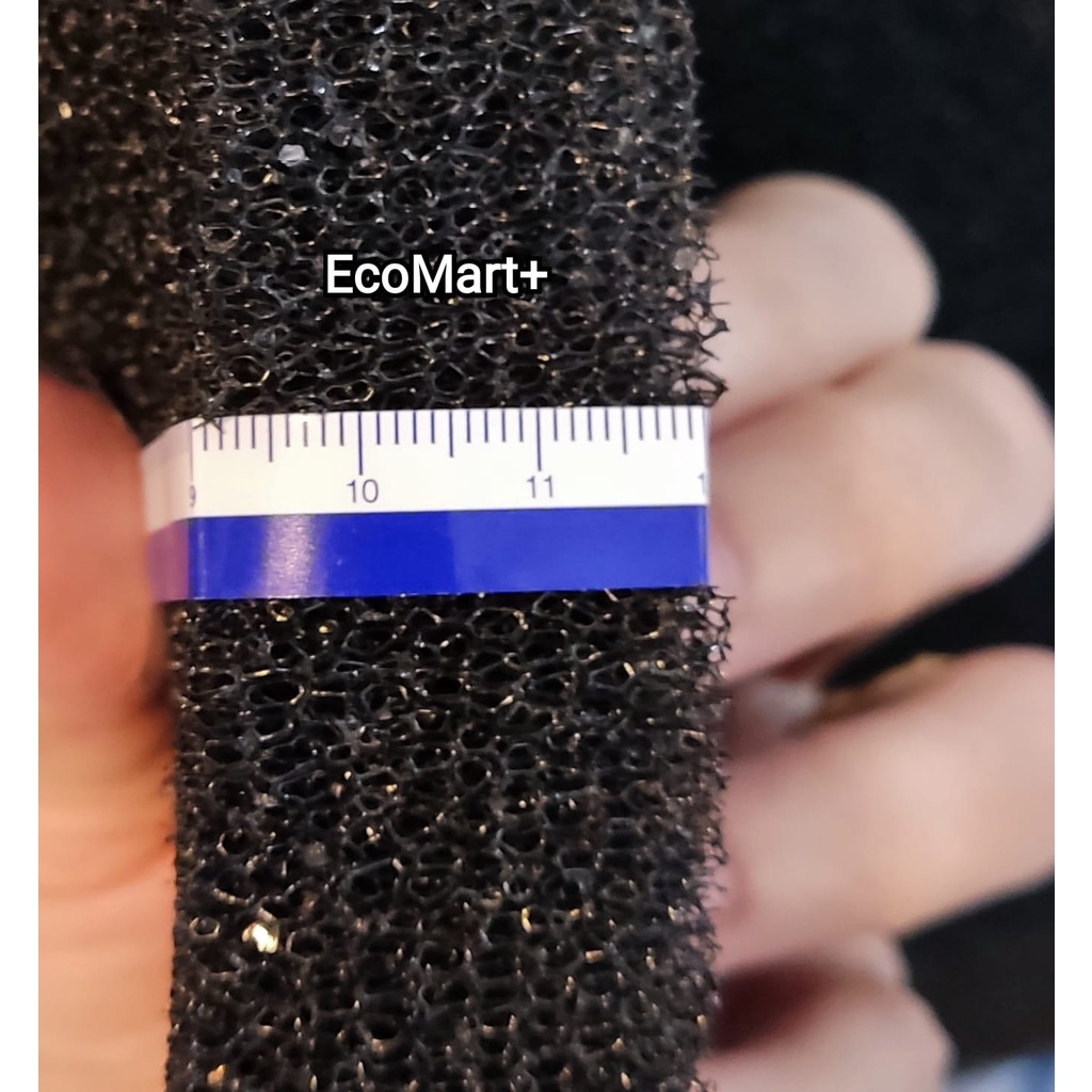 Bio Filter - Bio Sponge Hitam 25x50x3 cm