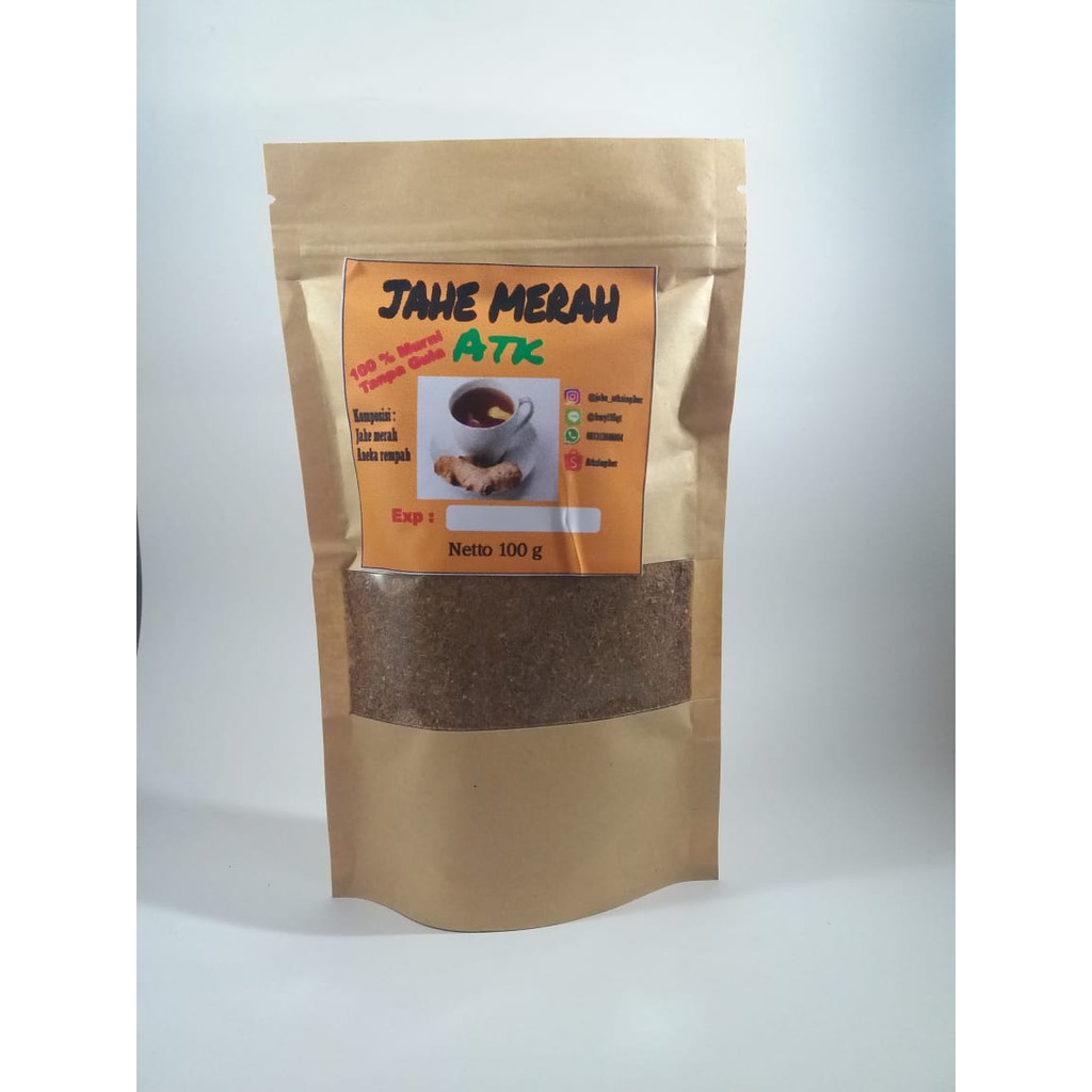 

Serbuk Jahe Merah TANPA GULA
