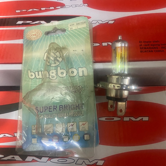 Lampu xenon H4 pelangi