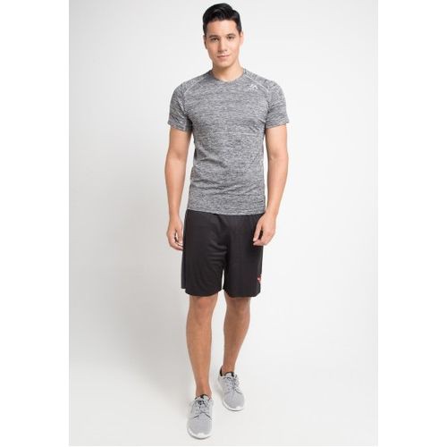 MASTERMAN GOPLAY MELANITE SPACE DYE KNIT GREY KAOS LARI GYM OLAHRAGA