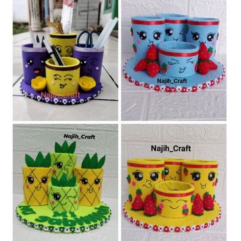 

TEMPAT PENSIL FLANEL/TEMPAT PENSIL PRAKARYA ANAK SEKOLAH
