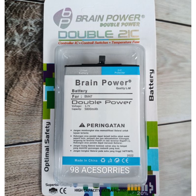 Batre Batre Batre / Xiaomi redmi 3  3S  4x Bm-47 Doubel Power