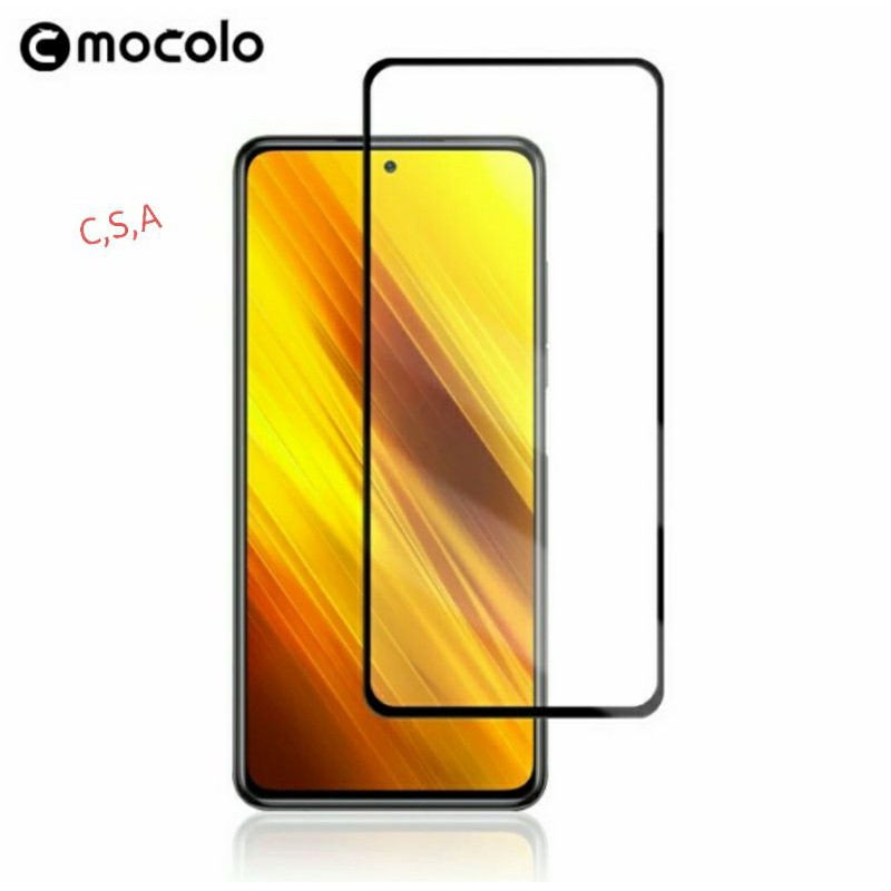 Mocolo Tempered Glass Xiaomi Poco X3 NFC Full Cover