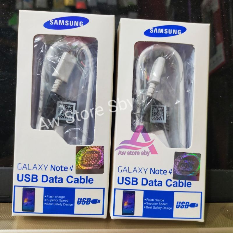 Kabel Data Samsung Original Micro Usb Fast Charge 2A Samsung A01 A02 A03 Core A10 A10S S6 S7 A6 A6+ J5 J510 J6 J7 J7+[Galaxy Note]