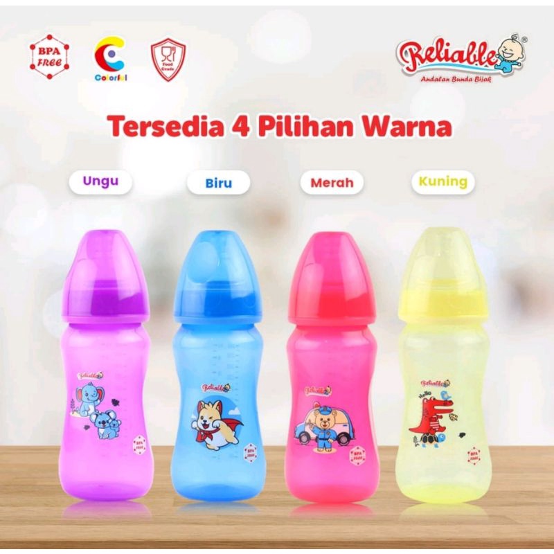 Reliable Botol Susu Wide Neck 160ml RBS-9961