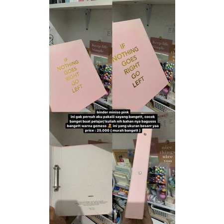 binder miniso