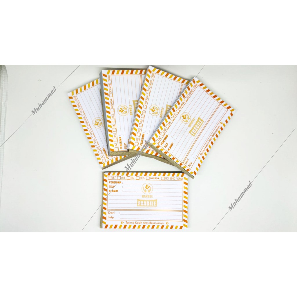 

Label Pengiriman Fragile dengan 3 warna 100 Lembar