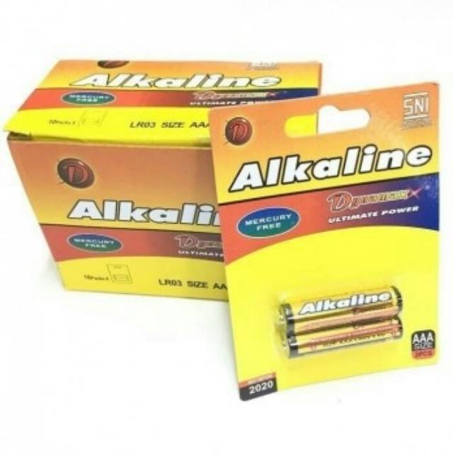 Baterai A3/AAA Dynamax Alkaline LR03 1,5V Original battery alkaline A3