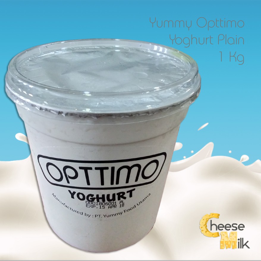 

HARGA MURAH Yummy Plain Yoghurt Opttimo 1 Kg