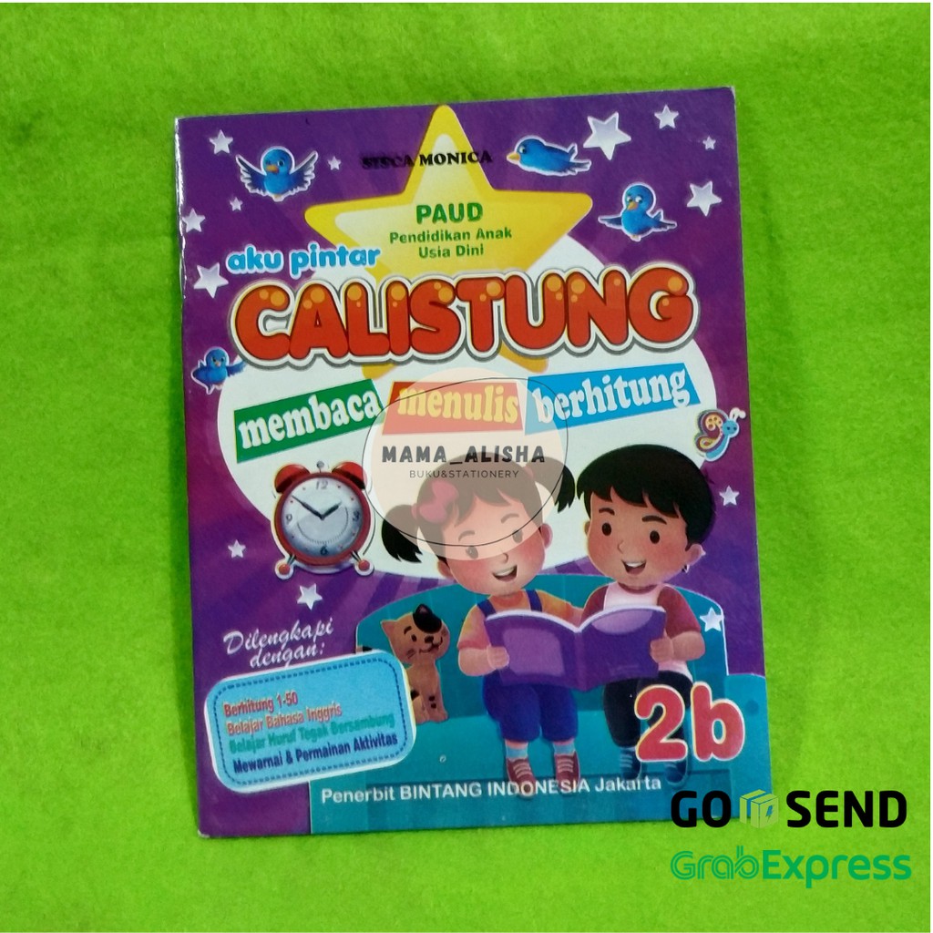 Buku Anak - Aku Pintar Calistung Jilid 2B untuk PAUD TK dan Pra SD