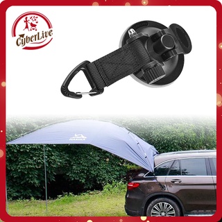 Suction Cup Camping Mobil Pengait Tali Tenda Outdoor Camping Hiking Suction Cup Anchor Hook