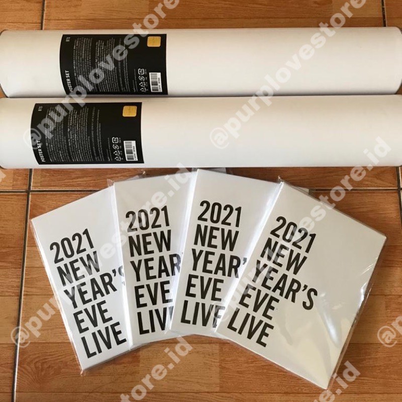 [ PELUNASAN ] POSTCARD & POSTER (BTS) NYEL OFFICIAL MERCHANDISE